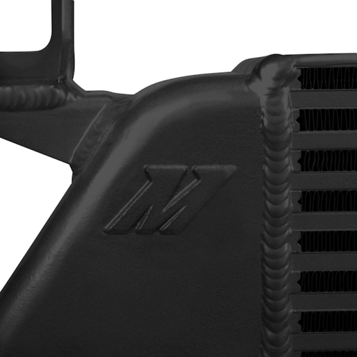 Mishimoto 03-07 Ford 6.0L Powerstroke Intercooler (Black) - Bull Strap
