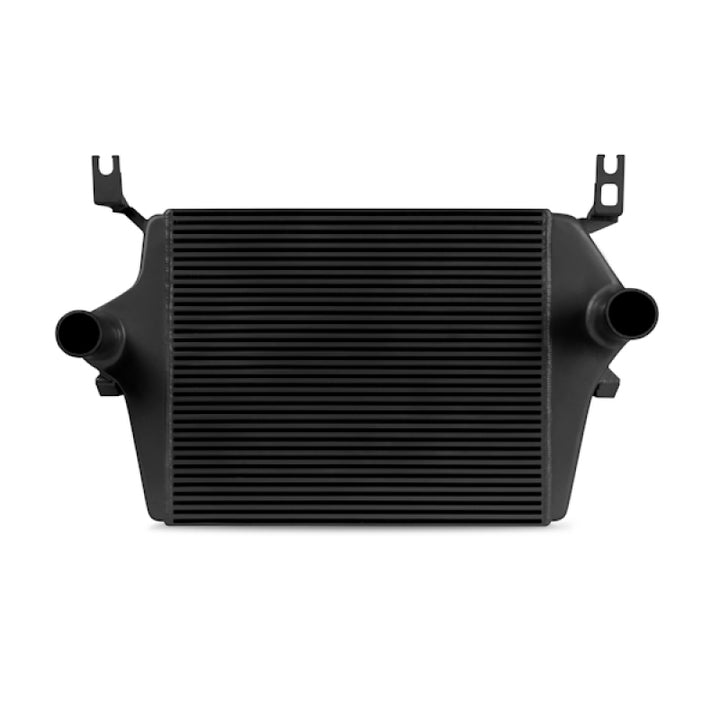 Mishimoto 03-07 Ford 6.0L Powerstroke Intercooler (Black) - Bull Strap
