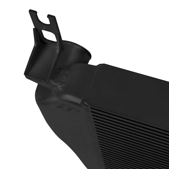 Mishimoto 03-07 Ford 6.0L Powerstroke Intercooler (Black) - Bull Strap