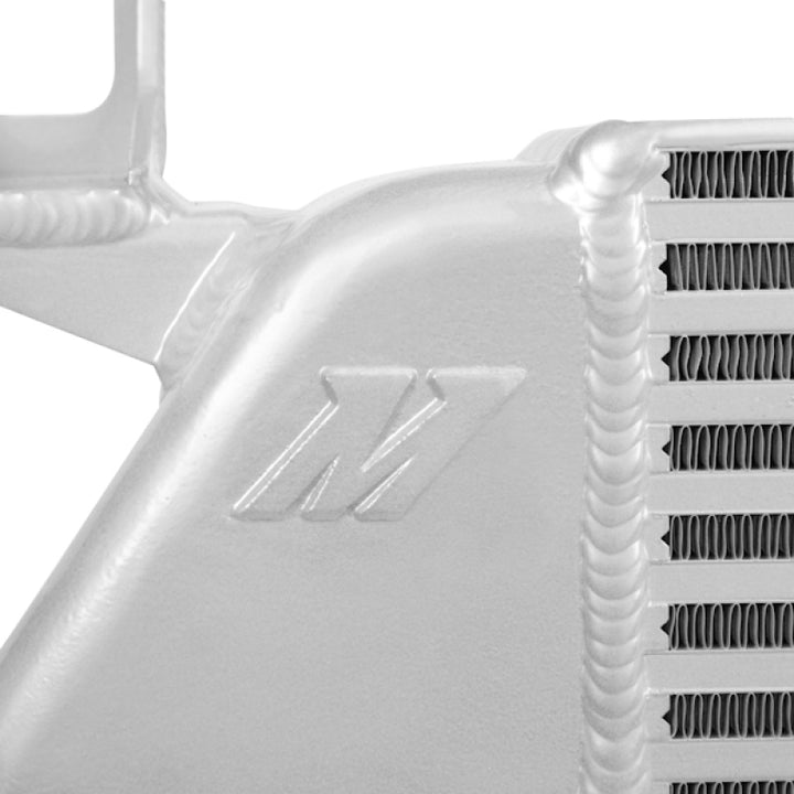 Mishimoto 03-07 Ford 6.0L Powerstroke Intercooler (Silver) - Bull Strap