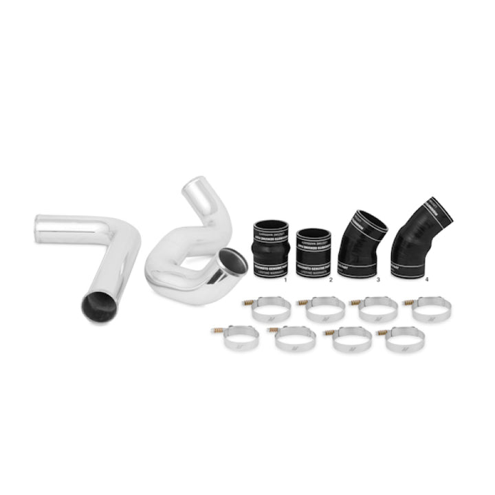 Mishimoto 03-07 Ford 6.0L Powerstroke Pipe and Boot Kit - Bull Strap