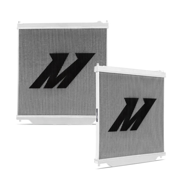 Mishimoto 03-07 Ford F250 w/ 6.0L Powerstroke Engine Aluminum Radiator - Bull Strap