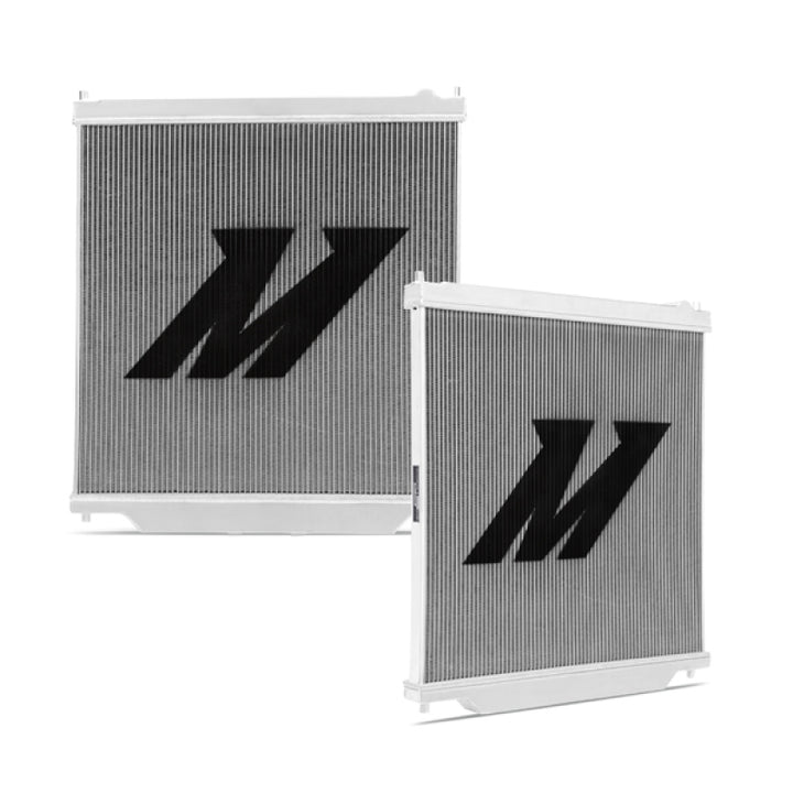 Mishimoto 03-07 Ford F250 w/ 6.0L Powerstroke Engine Aluminum Radiator - Bull Strap