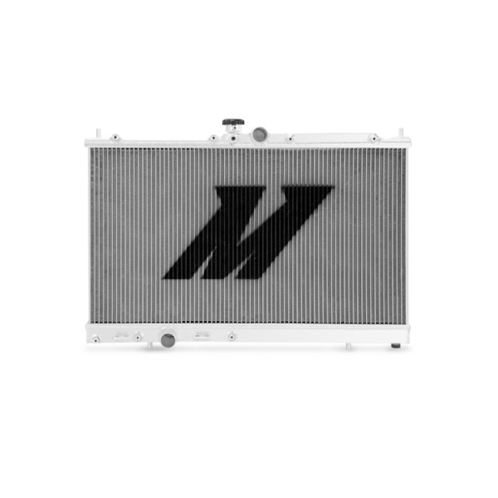 Mishimoto 03-07 Mitsubishi Lancer Evo Manual Aluminum Radiator - Bull Strap