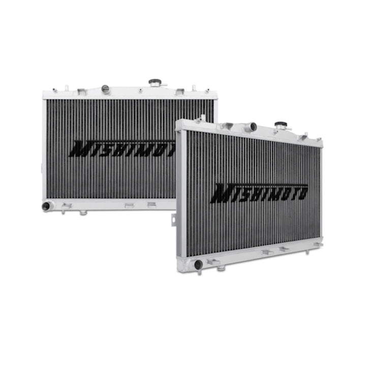 Mishimoto 03-08 Hyundai Tiburon Aluminum Radiator - Bull Strap