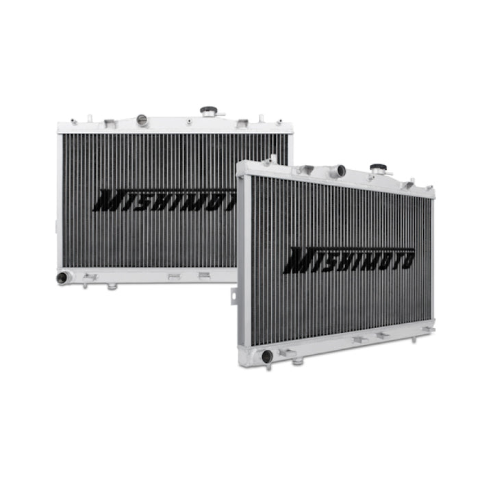 Mishimoto 03-08 Hyundai Tiburon Aluminum Radiator - Bull Strap