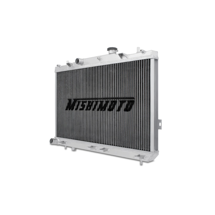 Mishimoto 03-08 Hyundai Tiburon Aluminum Radiator - Bull Strap