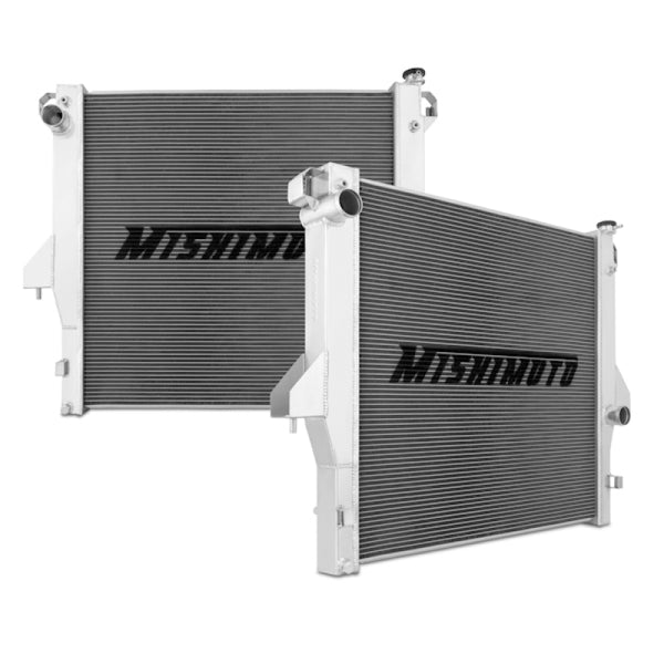 Mishimoto 03-10 Dodge Ram 2500 w/ 5.9L/6.7L Cummins Engine Aluminum Performance Radiator - Bull Strap