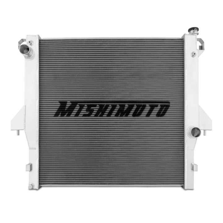 Mishimoto 03-10 Dodge Ram 2500 w/ 5.9L/6.7L Cummins Engine Aluminum Performance Radiator - Bull Strap