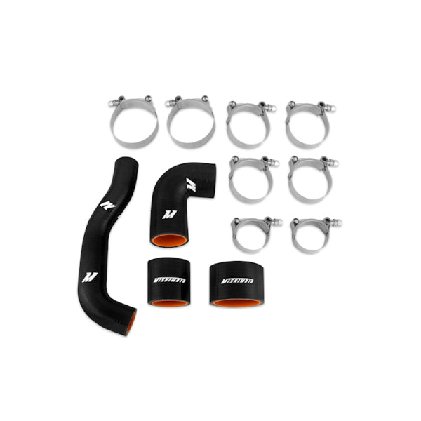 Mishimoto 04-07 Subaru WRX STI (STI only) JDM Black Silicone Intercooler Hoses - Bull Strap