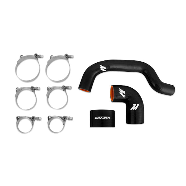 Mishimoto 04-07 Subaru WRX STI (STI only) USDM Black Silicone Intercooler Hoses - Bull Strap