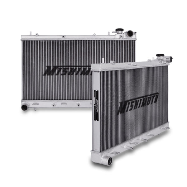 Mishimoto 04-08 Subaru Forester XT (Manual Only - Not For A/T) Turbo Aluminum Radiator - Bull Strap