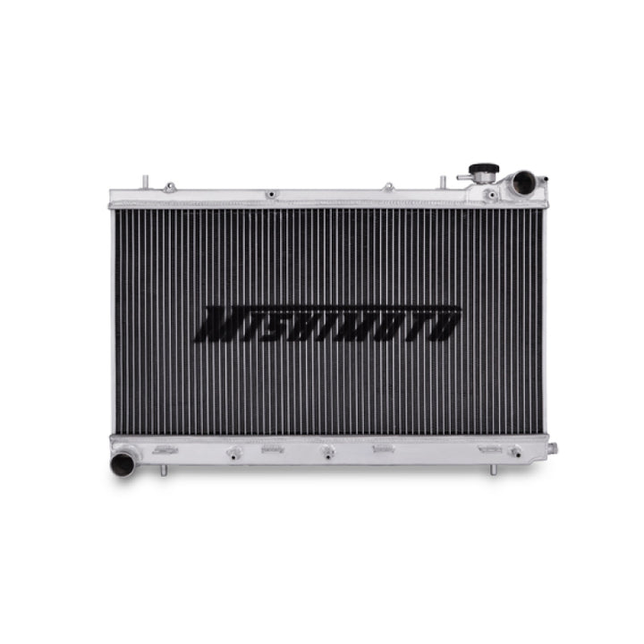 Mishimoto 04-08 Subaru Forester XT (Manual Only - Not For A/T) Turbo Aluminum Radiator - Bull Strap