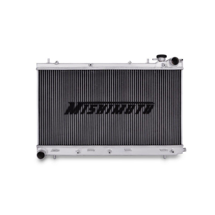 Mishimoto 04-08 Subaru Forester XT (Manual Only - Not For A/T) Turbo Aluminum Radiator - Bull Strap