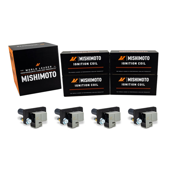 Mishimoto 04-10 Subaru WRX/STI Ignition Coil - 4-Pack - Bull Strap