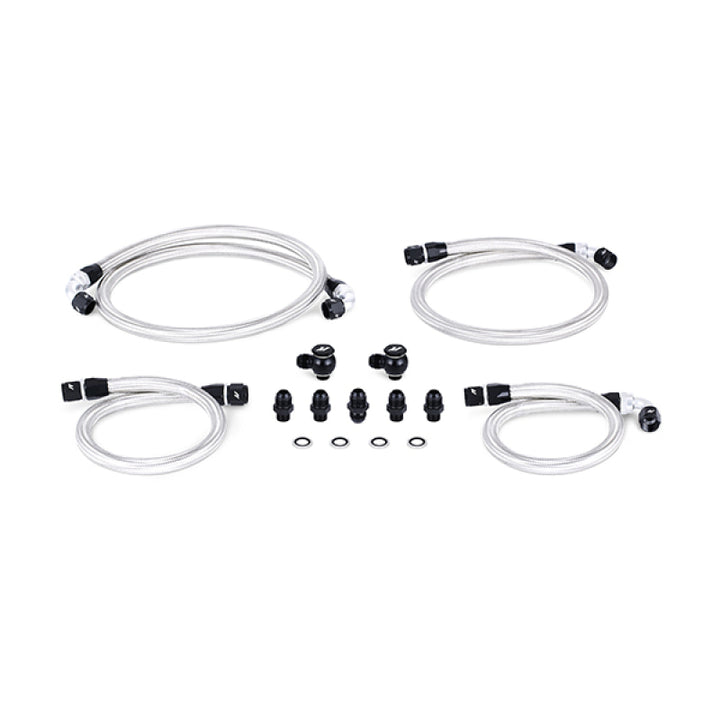 Mishimoto 04-11 Mazda RX8 Oil Line Kit - Bull Strap