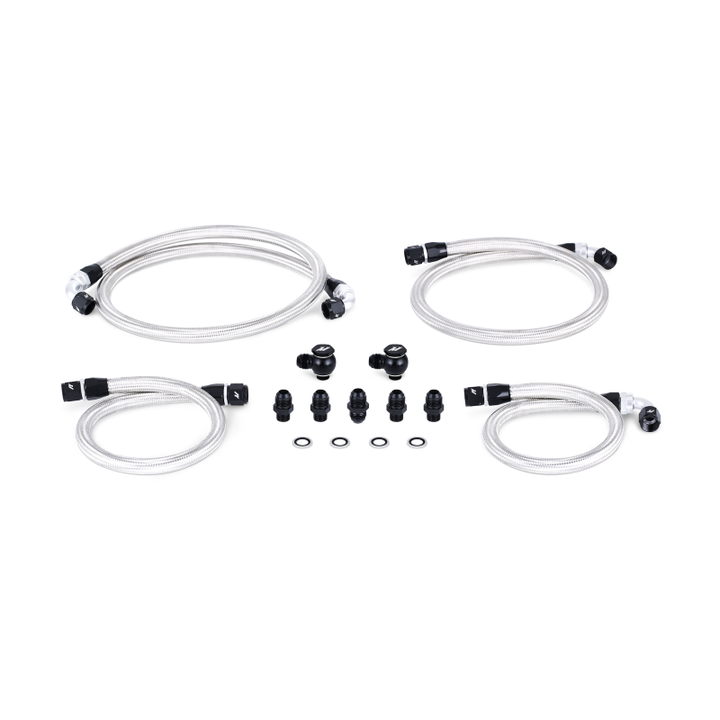 Mishimoto 04-11 Mazda RX8 Oil Line Kit - Bull Strap