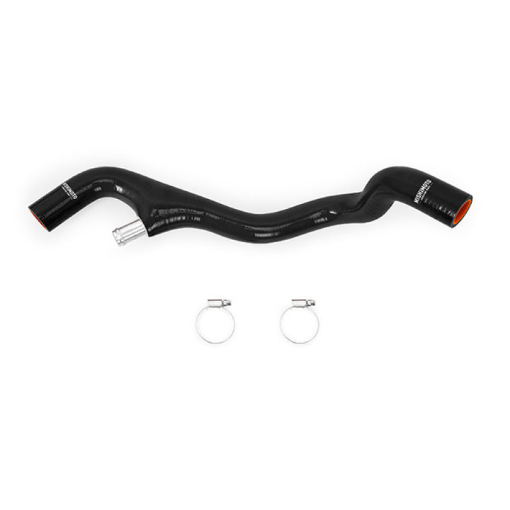 Mishimoto 05-07 Ford F-250/F-350 6.0L Powerstroke Lower Overflow Black Silicone Hose Kit - Bull Strap