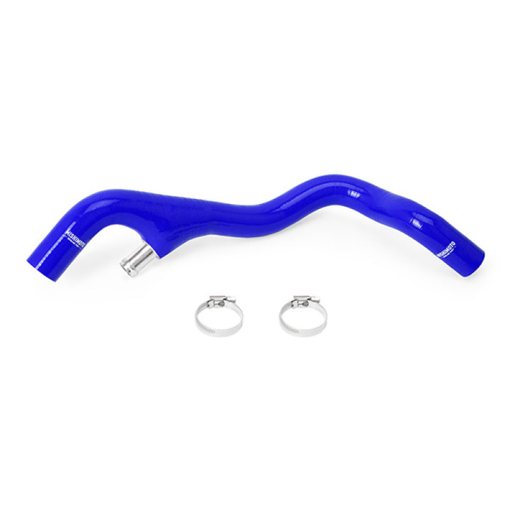 Mishimoto 05-07 Ford F-250/F-350 6.0L Powerstroke Lower Overflow Blue Silicone Hose Kit - Bull Strap