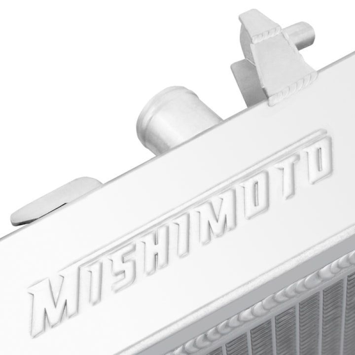 Mishimoto 05+ Ford Mustang Manual Aluminum Radiator - Bull Strap