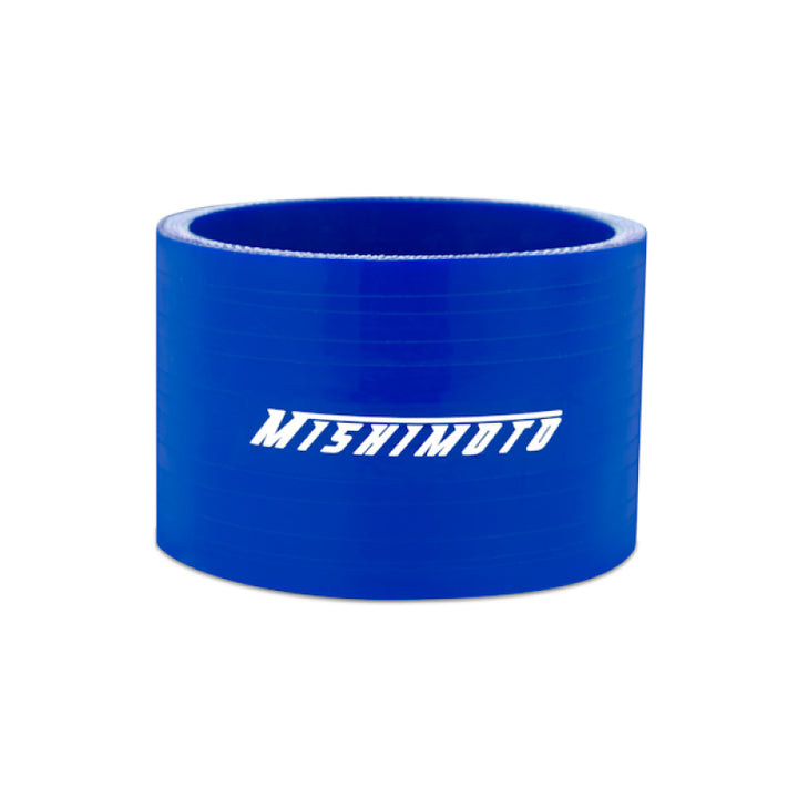 Mishimoto 06-07 Subaru WRX Blue Silicone Intercooler Hoses - Bull Strap