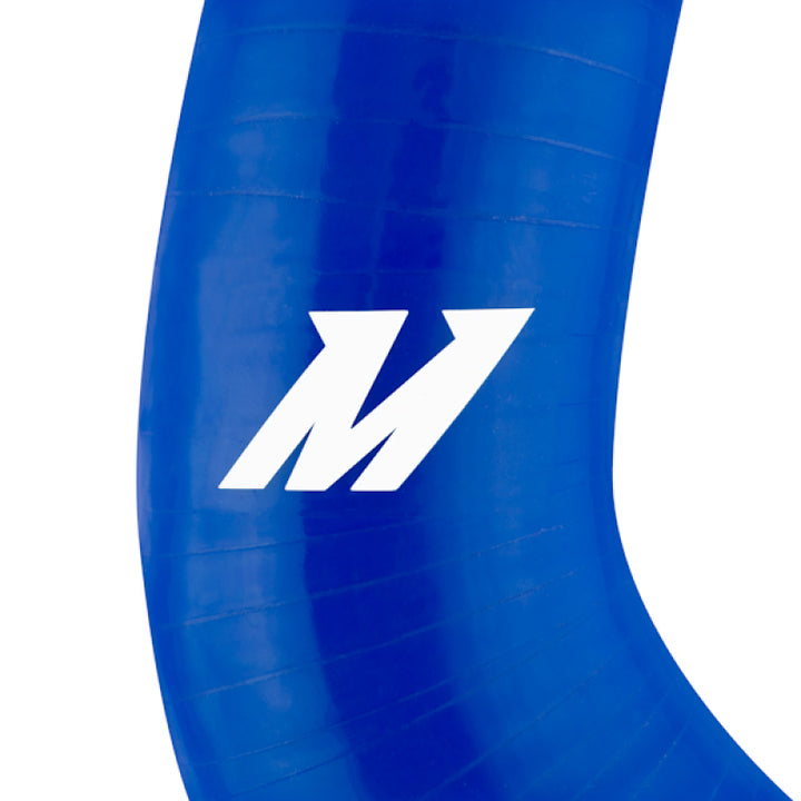 Mishimoto 06-07 Subaru WRX Blue Silicone Intercooler Hoses - Bull Strap
