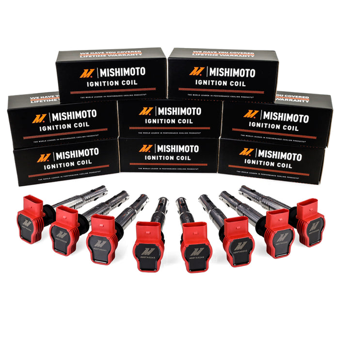 Mishimoto 06-08 VW/Audi Four Cylinder Ignition Coil Set - Bull Strap