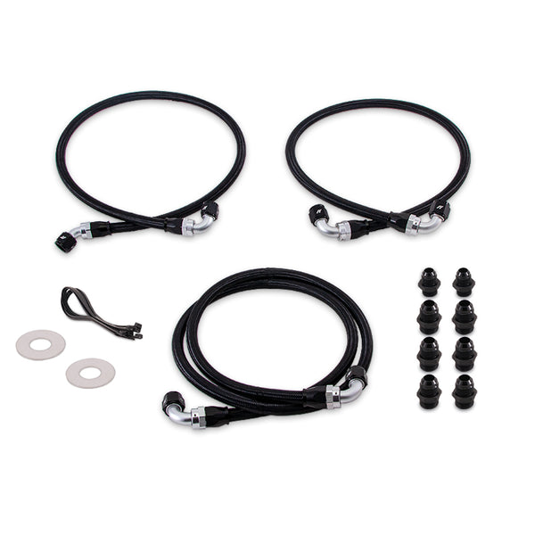 Mishimoto 06-10 Chevrolet/GMC 6.6L Duramax (LLY/LBZ/LMM) Transmission Cooler Line Kit - Bull Strap