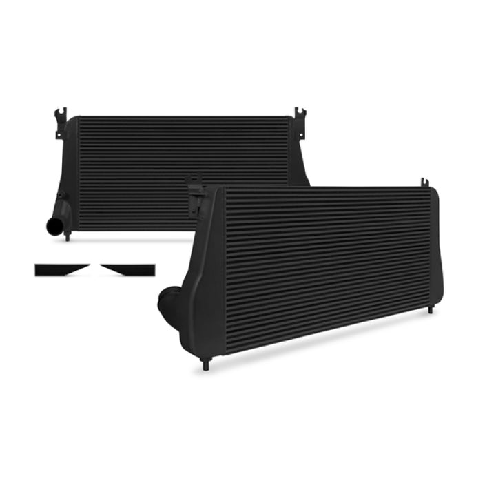 Mishimoto 06-10 Chevy 6.6L Duramax Intercooler (Black) - Bull Strap