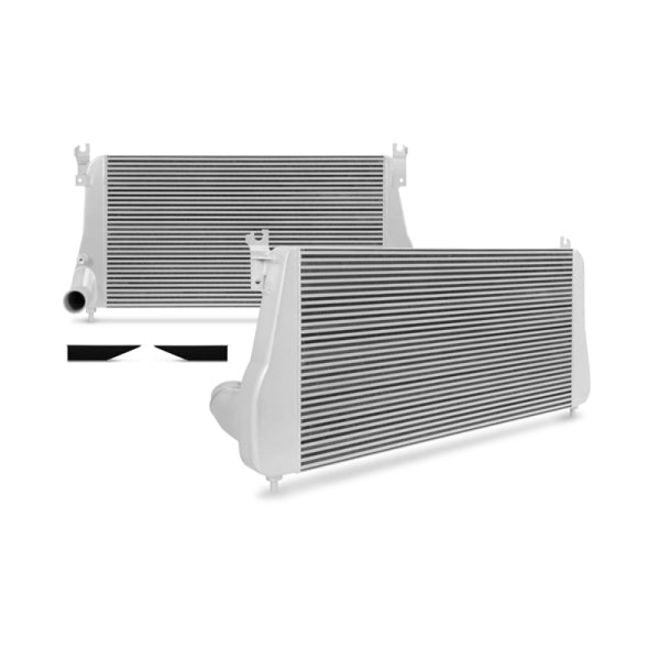 Mishimoto 06-10 Chevy 6.6L Duramax Intercooler (Silver) - Bull Strap