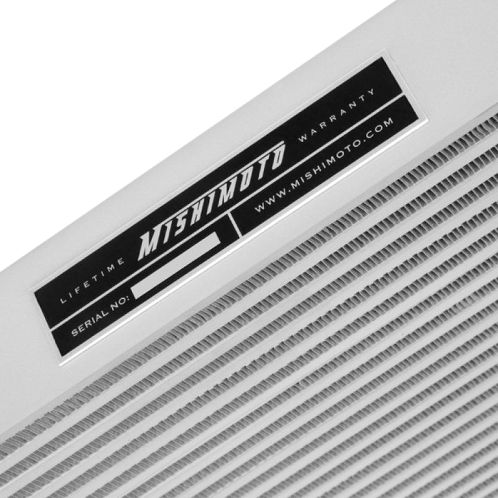 Mishimoto 06-10 Chevy 6.6L Duramax Intercooler (Silver) - Bull Strap