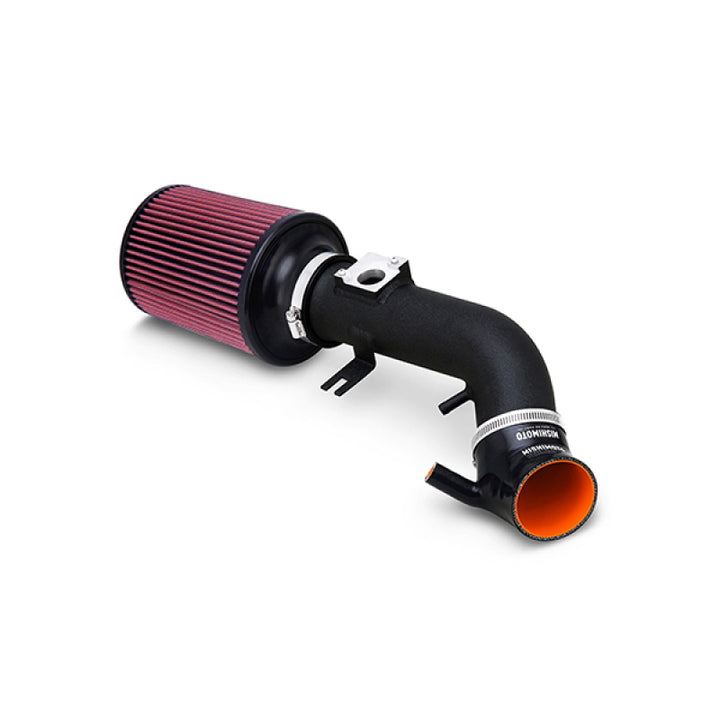 Mishimoto 06-11 Honda Civic Si Performance Air Intake - Wrinkle Black - Bull Strap