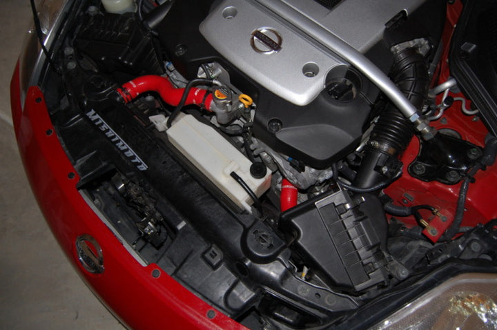 Mishimoto 07-09 Nissan 350Z Black Silicone Hose Kit - Bull Strap