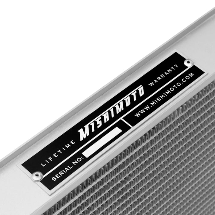 Mishimoto 08-09 Subaru WRX/STi Manual Aluminum Radiator - Bull Strap