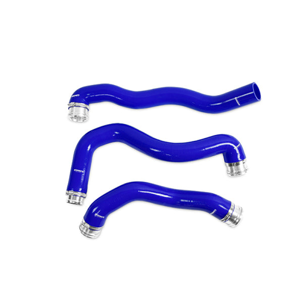 Mishimoto 08-10 Ford 6.4L Powerstroke Coolant Hose Kit (Blue) - Bull Strap