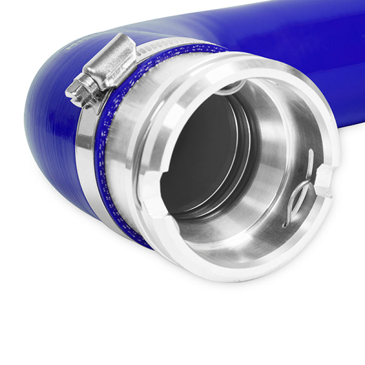 Mishimoto 08-10 Ford 6.4L Powerstroke Coolant Hose Kit (Blue) - Bull Strap