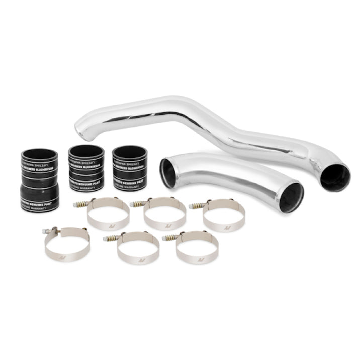 Mishimoto 08-10 Ford 6.4L Powerstroke Hot-Side Intercooler Pipe and Boot Kit - Bull Strap