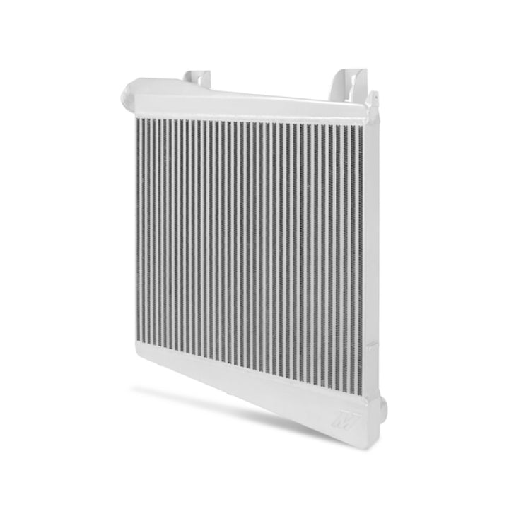 Mishimoto 08-10 Ford 6.4L Powerstroke Intercooler (Silver) - Bull Strap