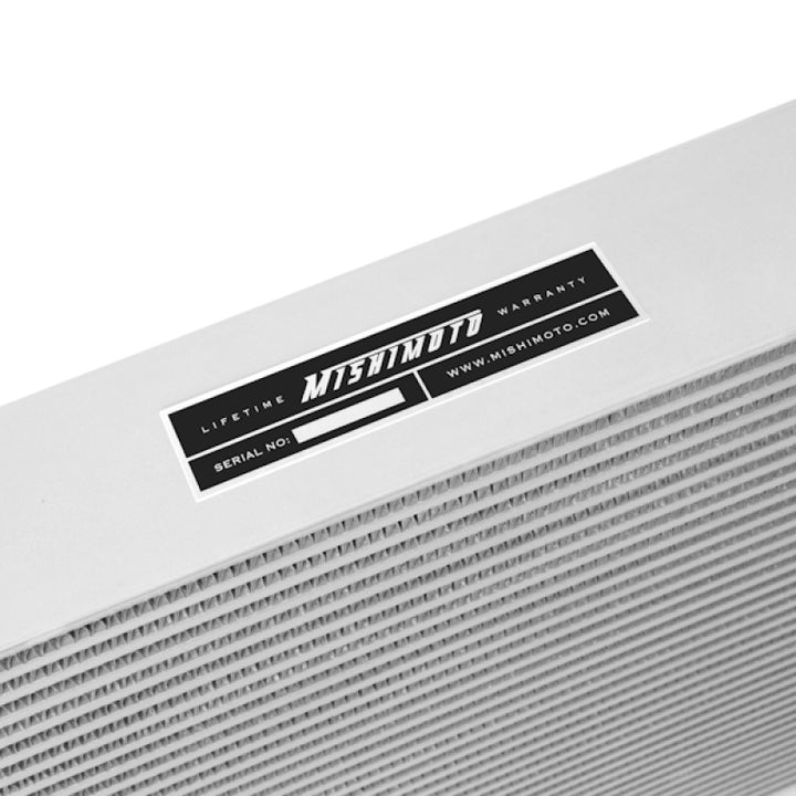 Mishimoto 08-10 Ford 6.4L Powerstroke Intercooler (Silver) - Bull Strap