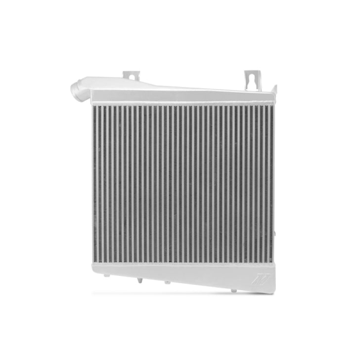 Mishimoto 08-10 Ford 6.4L Powerstroke Intercooler (Silver) - Bull Strap