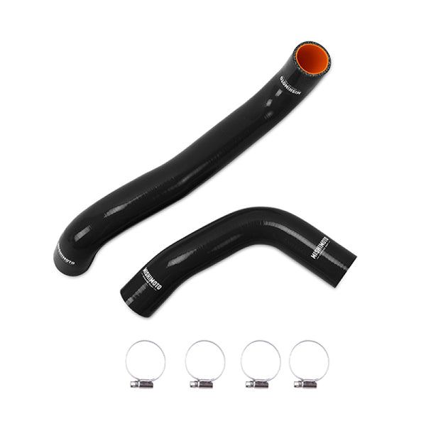 Mishimoto 08-14 Subaru WRX / 08+ STI Silicone Radiator Hose Kit - Black - Bull Strap
