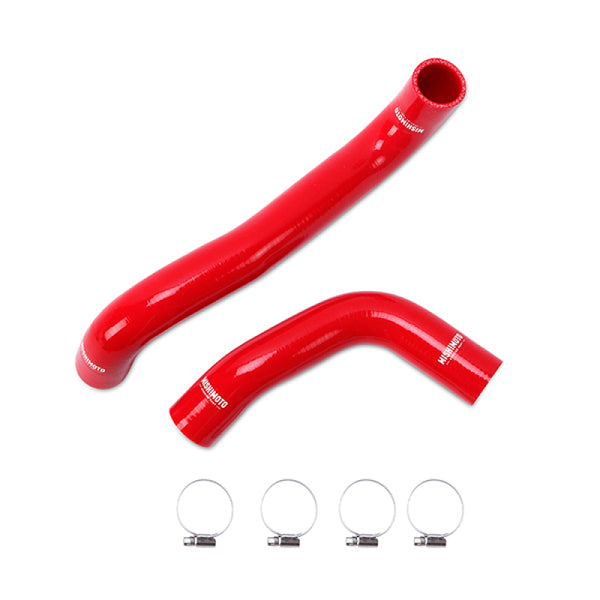 Mishimoto 08-14 Subaru WRX / 08+ STI Silicone Radiator Hose Kit - Red - Bull Strap