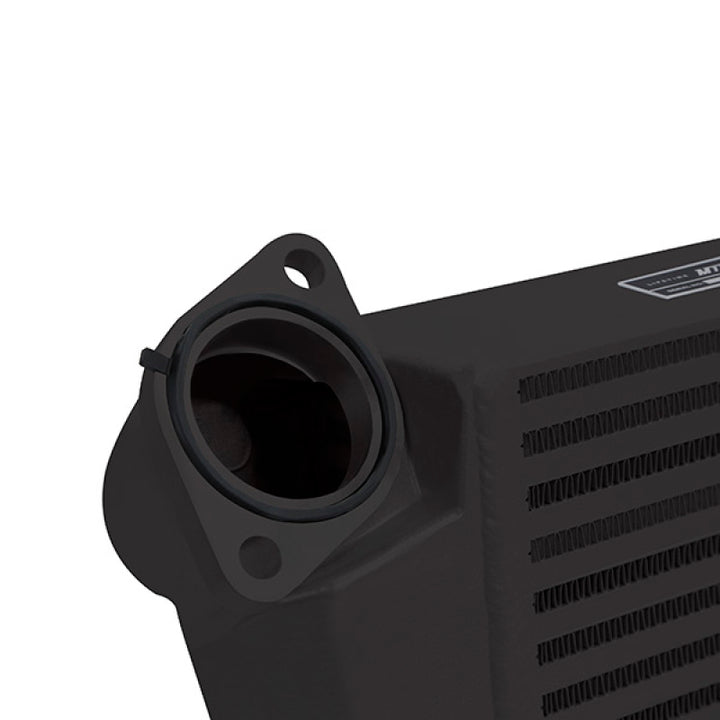 Mishimoto 08-14 Subaru WRX Top-Mount Intercooler Kit - Powder Coated Black & Black Hoses - Bull Strap