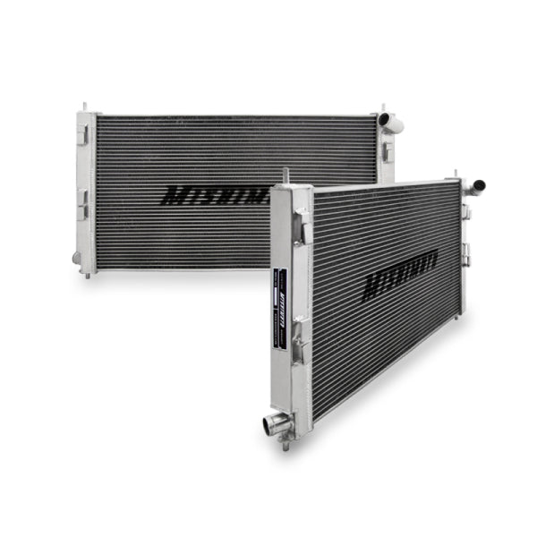 Mishimoto 08+ Mitsubishi Lancer Evo X / 8+ Lancer Ralliart Manual Aluminum Radiator - Bull Strap