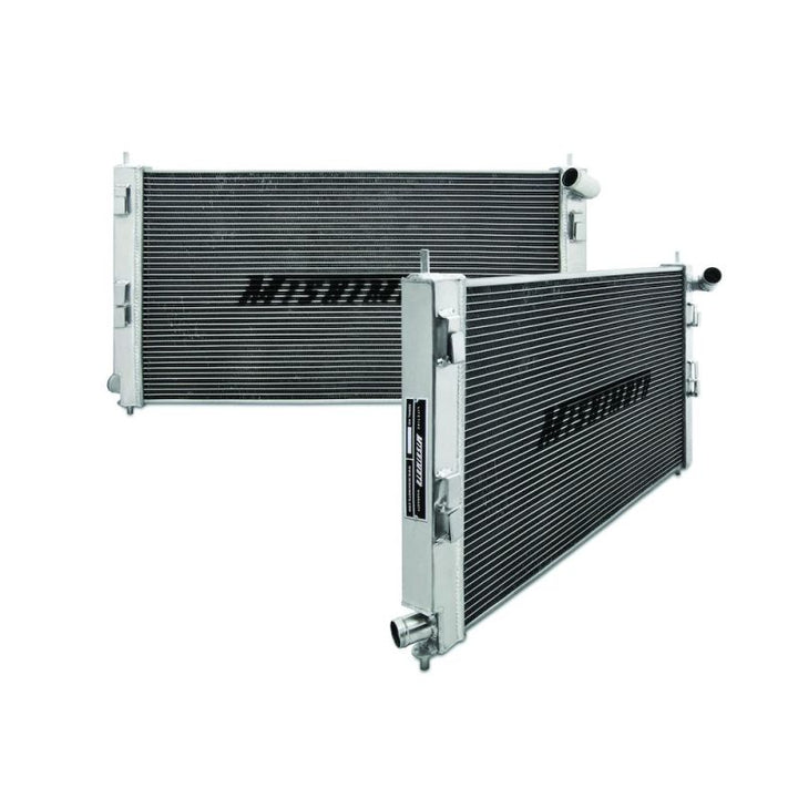 Mishimoto 08+ Mitsubishi Lancer Evo X / 8+ Lancer Ralliart Manual Aluminum Radiator - Bull Strap