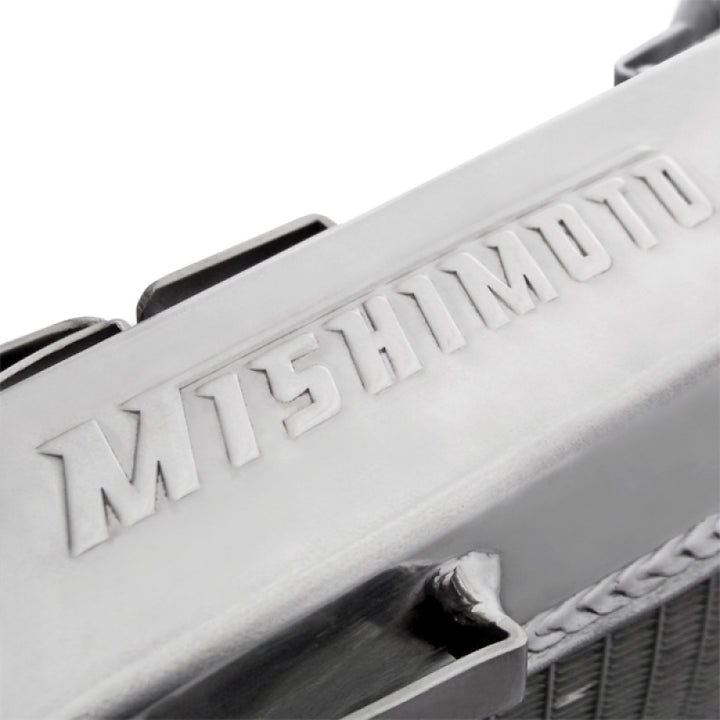 Mishimoto 08+ Mitsubishi Lancer Evo X / 8+ Lancer Ralliart Manual Aluminum Radiator - Bull Strap