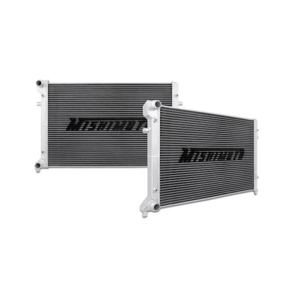 Mishimoto 08 Volkswagen Golf R32 Aluminum Radiator - Bull Strap