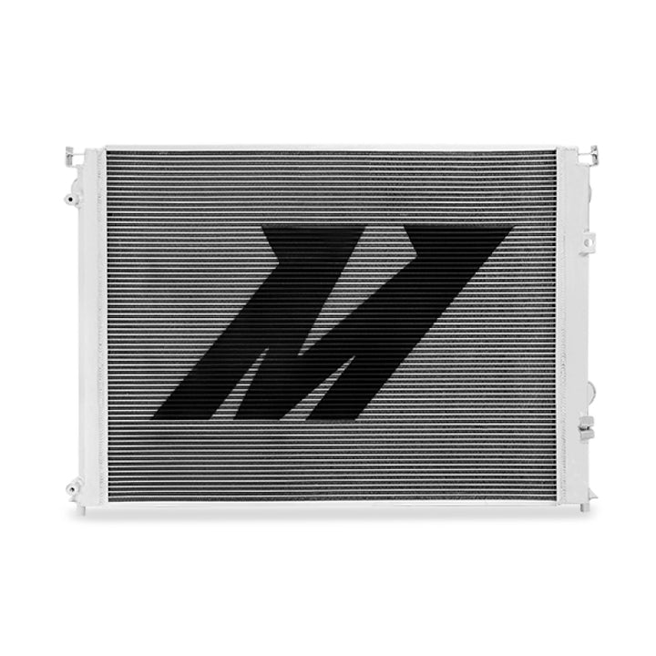 Mishimoto 09-16 Dodge Challenger/Charger 5.7L V8 Performance Aluminum Radiator - Bull Strap