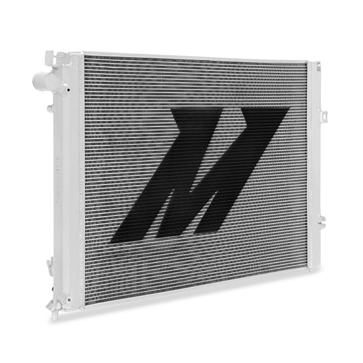 Mishimoto 09-16 Dodge Challenger/Charger 5.7L V8 Performance Aluminum Radiator - Bull Strap