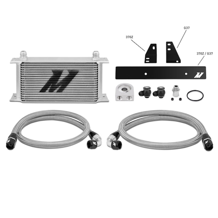 Mishimoto 09+ Nissan 370Z / 08+ Infiniti G37 (Coupe Only) Oil Cooler Kit - Bull Strap